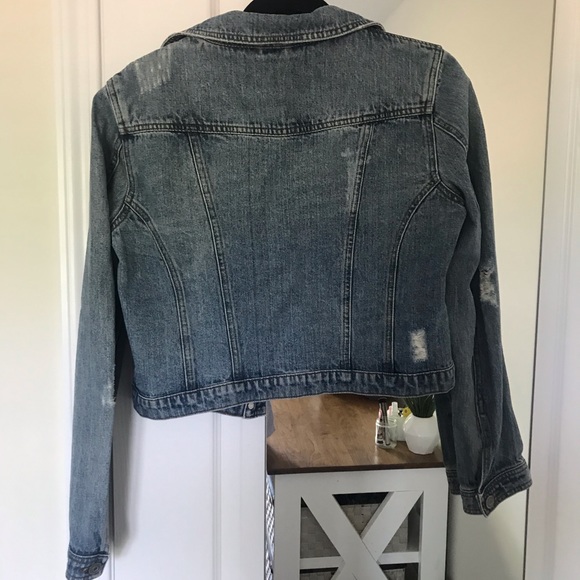 Cropped Jean jacket - Picture 3 of 3